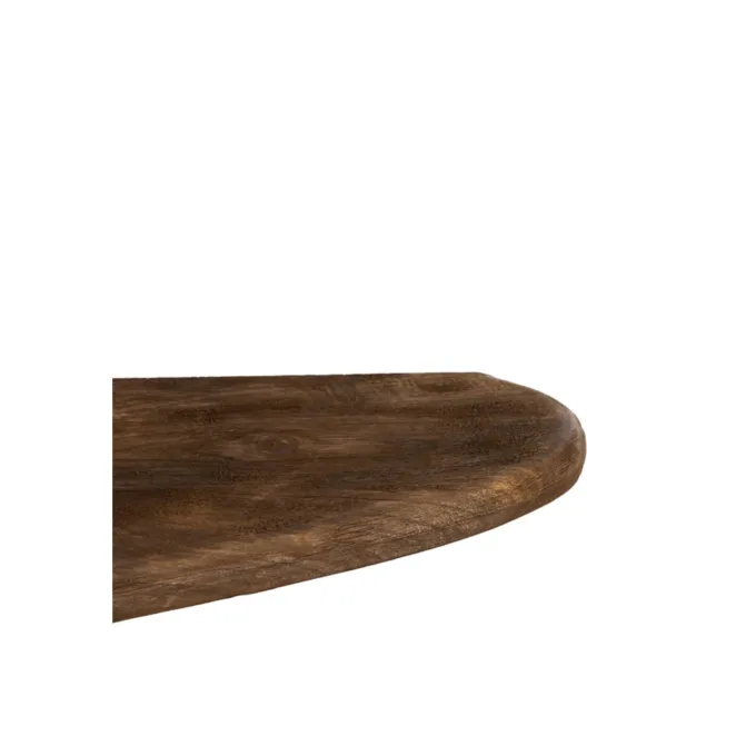 Light en Living Wandplank 70x17x3 cm GINOSU mat donker bruin