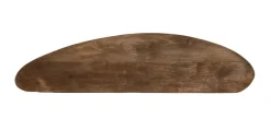 Light en Living Wandplank 70x17x3 cm GINOSU mat donker bruin