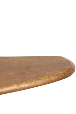 Light en Living Wandplank 70x17x3 cm GINOSU olie bruin