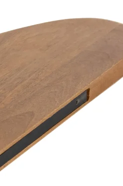 Light en Living Wandplank 100x25x3 cm GINOSU olie bruin