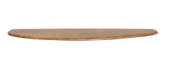 Light en Living Wandplank 80x20x3 cm GINOSU olie bruin