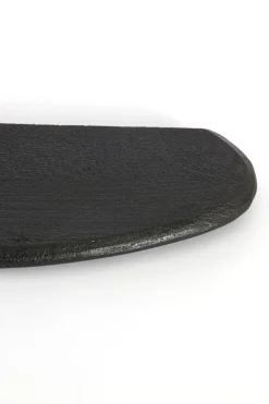 Light en Living Wandplank 70x17x2 cm GINOSA hout mat zwart