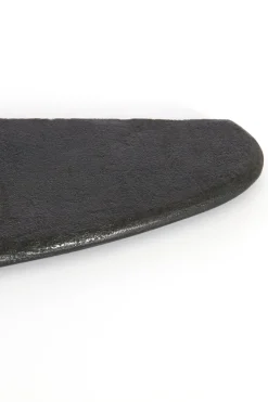 Light en Living Wandplank 110x25x3 cm GINOSA hout mat zwart