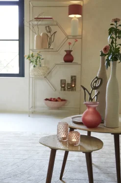 Light en Living Windlicht Lezuza antiek brons Ø 10x21cm van Light & Living
