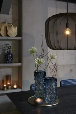 Light en Living Windlicht Lezuza antiek brons Ø 10x21cm van Light & Living