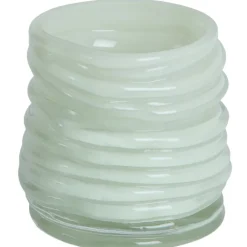 Light en Living Windlicht MILYAN Ø10x9 cm mintgroen glas | Light & Living