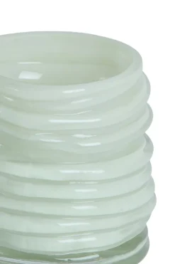 Light en Living Windlicht MILYAN Ø10x9 cm mintgroen glas | Light & Living