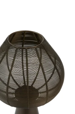 Light en Living Windlicht Ø24x40 cm MARET mat bruin-brons