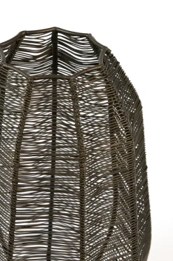 Light en Living Windlicht Ø23x38,5 cm SAMRET mat bruin-brons
