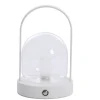 Light en Living Yeremi Tafellamp LED Ø12×19 cm glas helder+crème