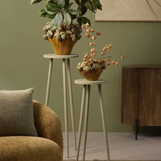 Light en Living Zuil Ø31x80 cm DIMEKA olijf groen