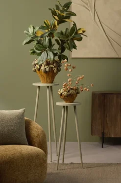 Light en Living Zuil Ø35x100 cm DIMEKA olijf groen