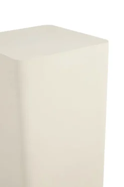 Light en Living Zuil 30,5x30,5x80 cm ALURIO creme crackle