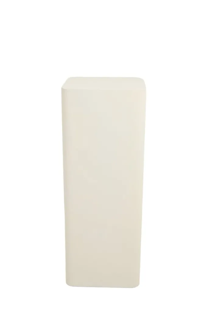 Light en Living Zuil 30,5x30,5x80 cm ALURIO creme crackle