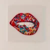 Locomocean Muurschilderij (LED lamp Neon) - Mouth