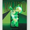 Locomocean Muurschilderij (LED Neon) - Mojito