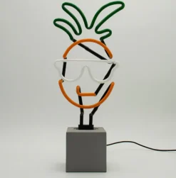 Locomocean Neon licht met voet - Pineapple