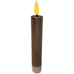 Mansion Atmosphere Oplaadbare LED-dinerkaars 2,2 x 12,5 - Beige Champagne - set van 2