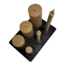 Mansion Atmosphere Oplaadbaar LED-theelichtje 3,8 x 4 cm Beige Champagne