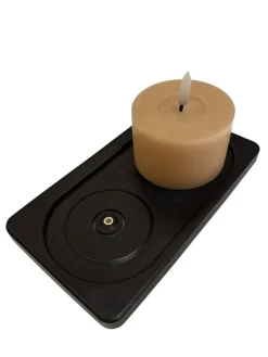 Mansion Atmosphere Oplaadstation voor 2 LED Kaarsen incl. Afstandsbediening