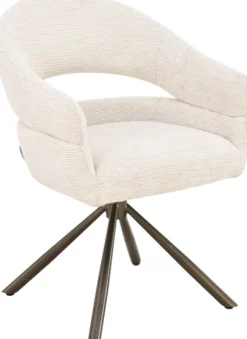 MUST Living Eetkamerstoel Clooney Naturel