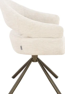 MUST Living Eetkamerstoel Clooney Naturel