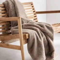 MUST Living Plaid Lodge Taupe
