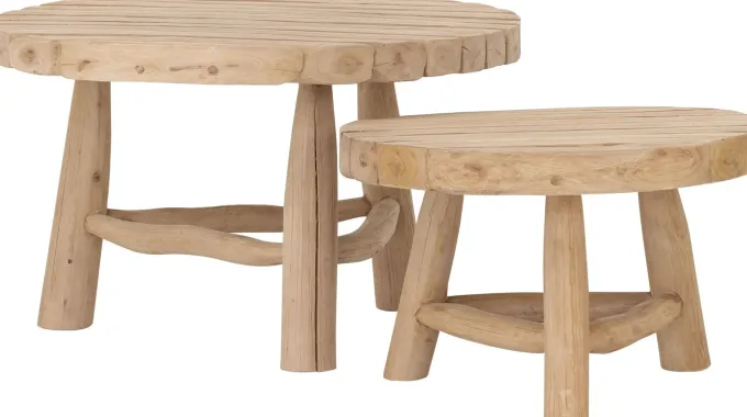 MUST Living Salontafel set van 2 Blue Marlin
