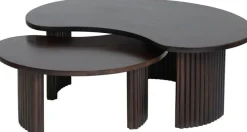 Nijwie Salontafel Firenze - boonvormig - 85 cm