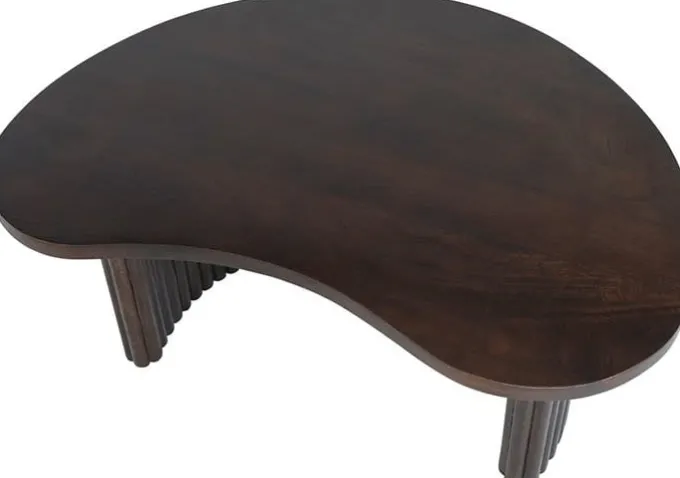 Nijwie Salontafel Firenze - boonvormig - 85 cm