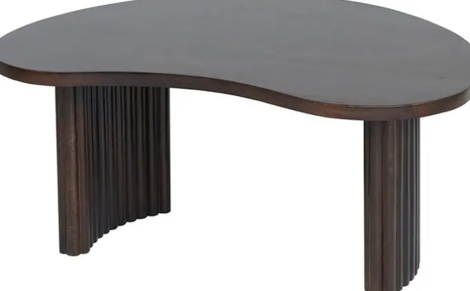 Nijwie Salontafel Firenze - boonvormig - 85 cm