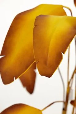 Parlane Ornament in pot Strelitzia Goud-Bruin+Zwart - 110 cm