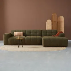 Pepp Interiors Bank Wave 2.5 zits met chaise longue rechts modesto 484