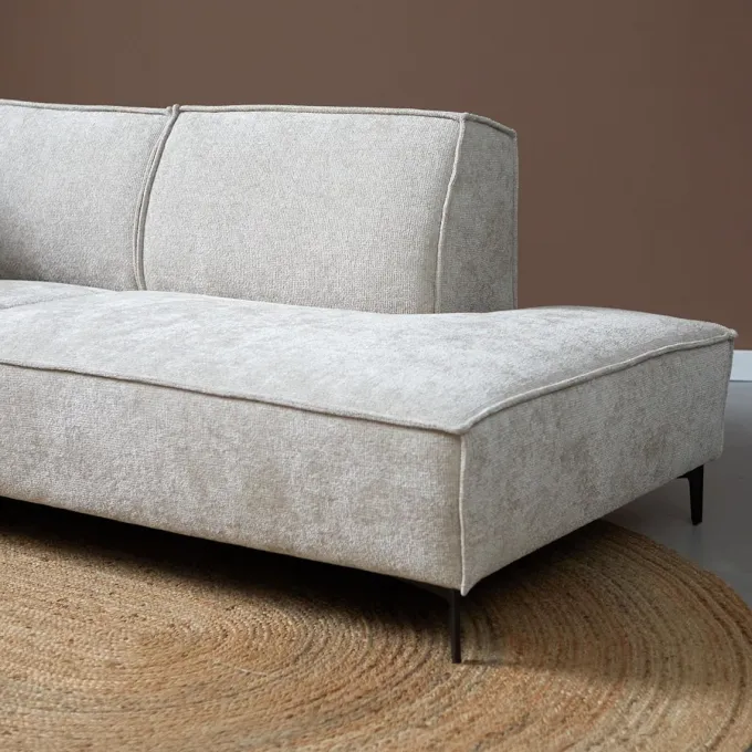 Pepp Interiors Hoekbank River - Ottoman rechts - Majestic 603