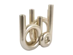 Present Time Kandelaar Rings groot - Metallic Goud