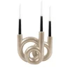 Present Time Kandelaar Rings medium - Metallic Goud