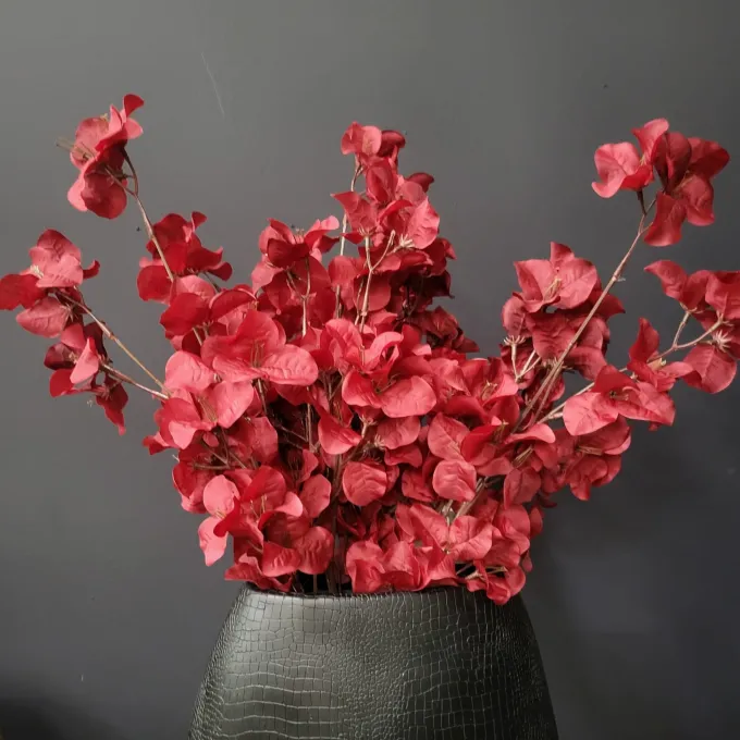 Present Time Kunsttak Flower Stem rood