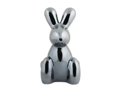 Present Time Ornament Balloon Bunny zwart groot