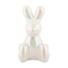 Present Time Ornament Balloon Bunny wit parelmoer