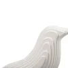 Present Time Ornament Statue Silouette vogel MDF klein wit