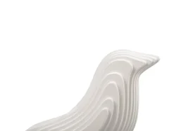Present Time Ornament Statue Silouette vogel MDF klein wit