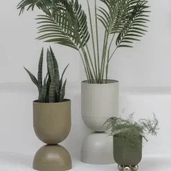 Present Time Plantenpot Tonar groot zacht warm grijs