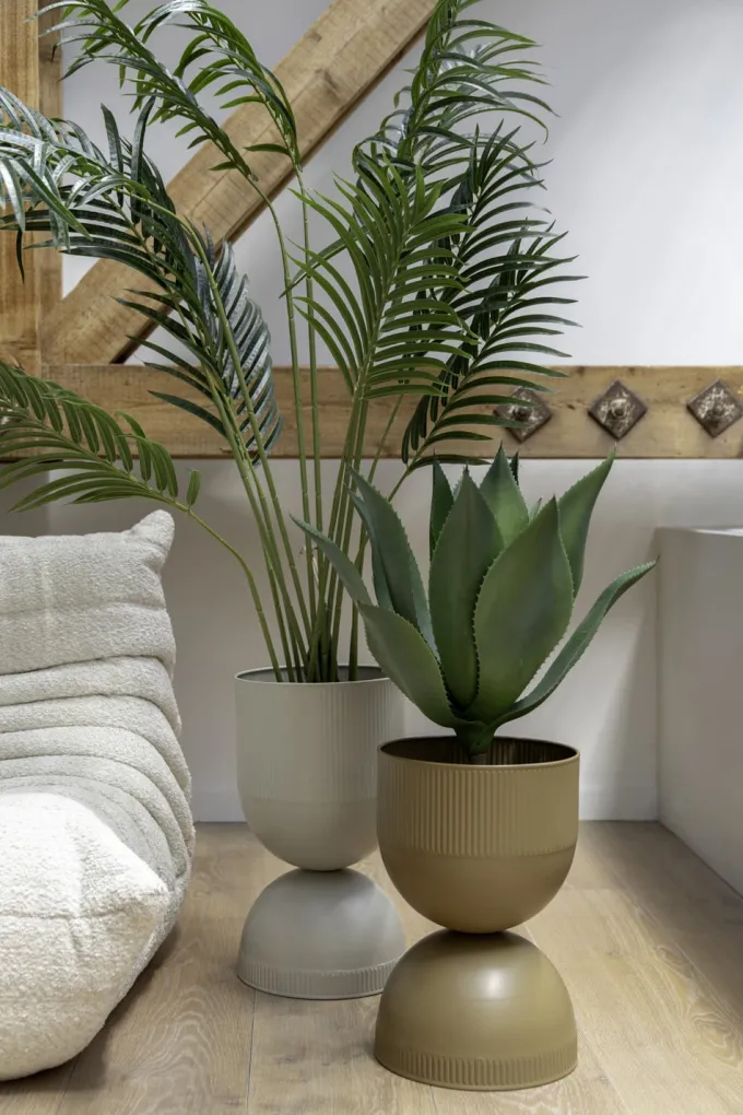 Present Time Plantenpot Tonar Medium mocca bruin