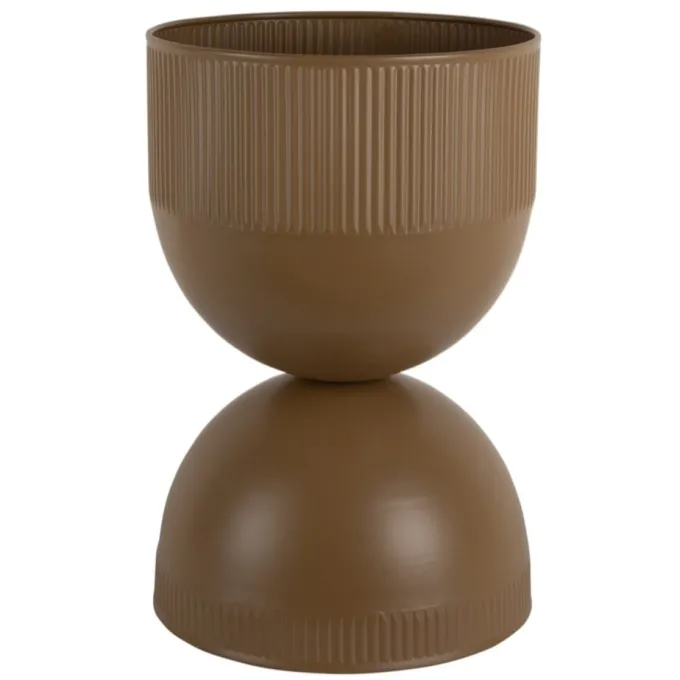 Present Time Plantenpot Tonar Medium mocca bruin