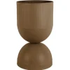 Present Time Plantenpot Tonar groot mocca bruin