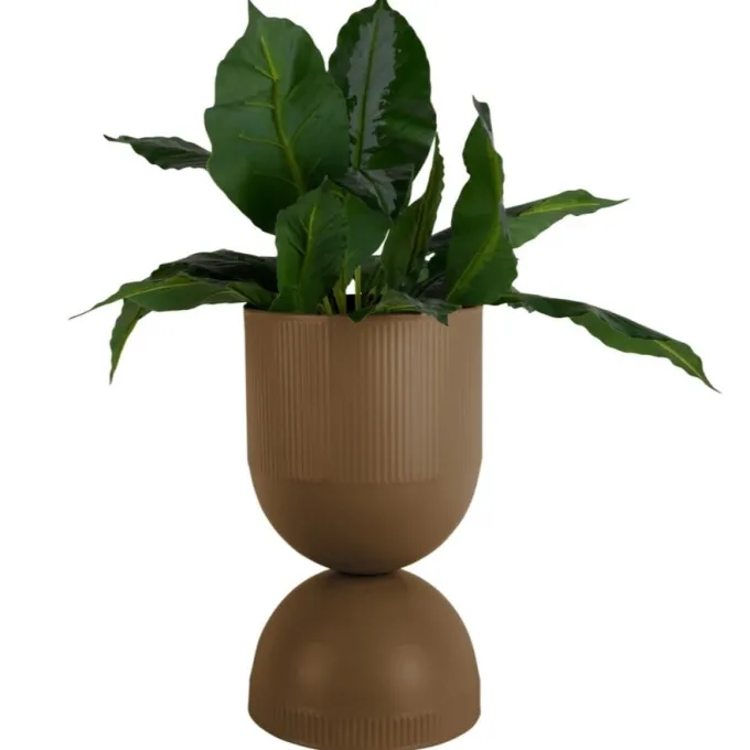 Present Time Plantenpot Tonar groot mocca bruin