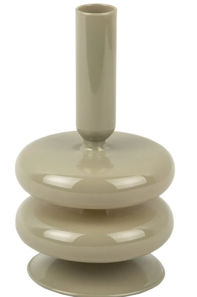 Present Time Present Time Kandelaar Sparkle Double Ring Vergrijsd Groen