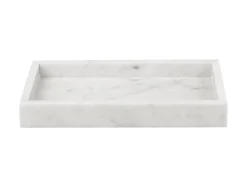 Present Time Schaal Marble Medium wit