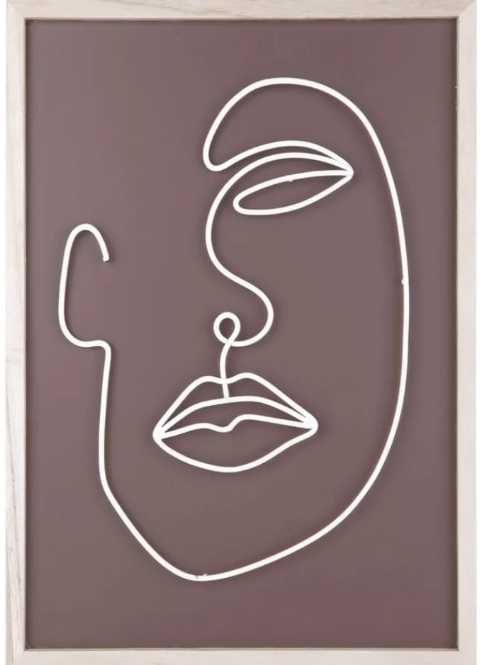 Present Time Schilderij Art Line Drawing Medium
