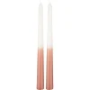 Present Time Set kaarsen Ombre roze